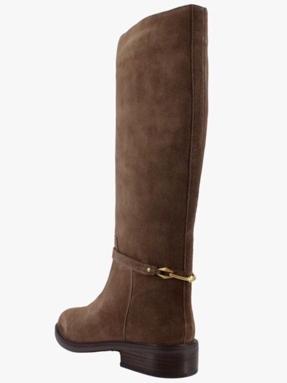 Vince Camuto Adria Ankle Link Knee High Toasted Taupe Riding Boots New! - Picture 6 of 12